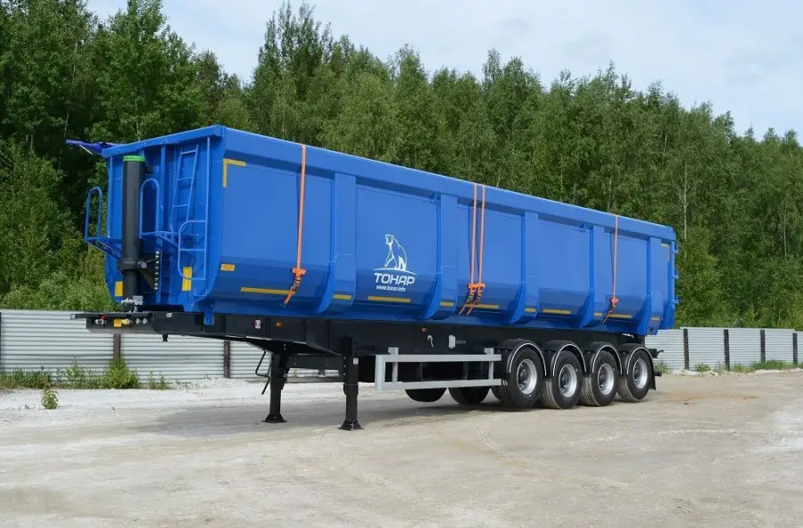Полуприцеп-ломовоз Тонар SH4-60M (952342) - высота ССУ 1200