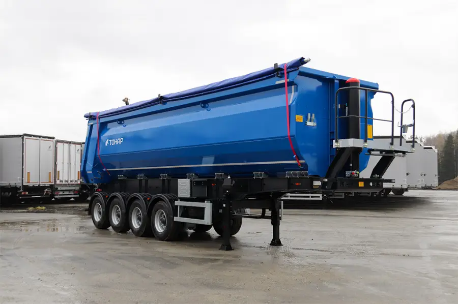 Полуприцеп с задней разгрузкой Тонар SH4-45 1200 (95234)