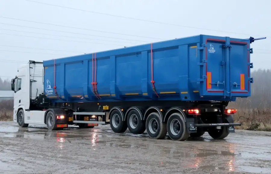 Полуприцеп-ломовоз Тонар SH4-60M (952342) - высота ССУ 1200