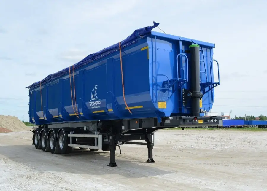Полуприцеп-ломовоз Тонар SH4-60M (952342) - высота ССУ 1200